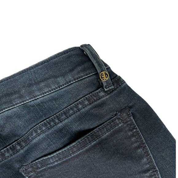 Driftwood Jeans Marilyn Classic Fit‎ Skinny Embroidered Raw Hem Women's 25 Denim - Picture 10 of 13